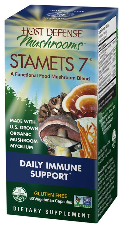 Host Defense Stamets 7 60 Vegetarian Capsules