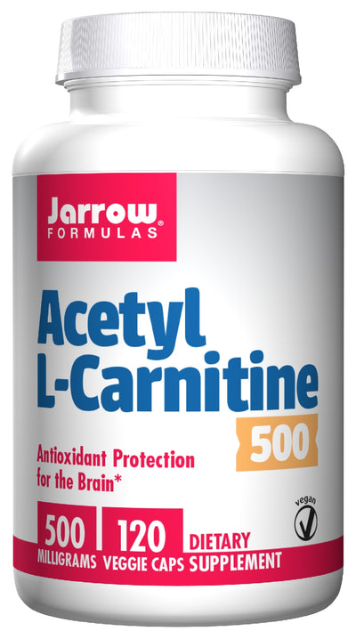 Acetyl L-Carnitine 500 mg 120 Veggie Caps