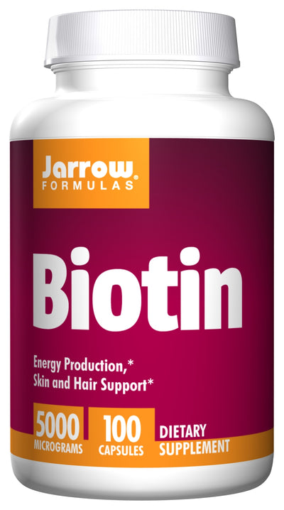 Biotin 5000 mcg 100 Capsules