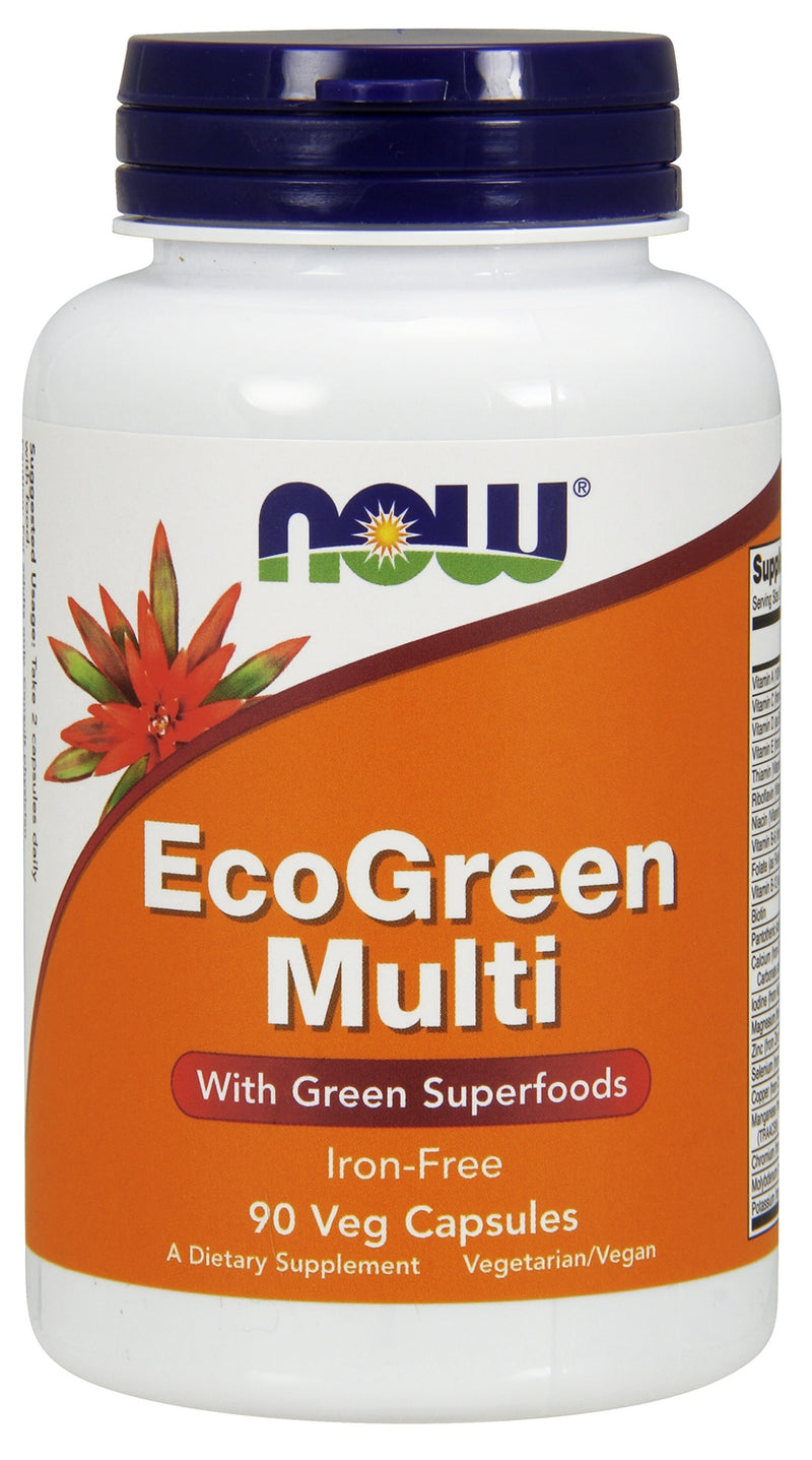 EcoGreen Multi Iron-Free 90 Veg Capsules