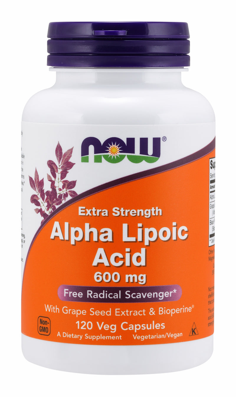 Alpha Lipoic Acid 600 mg 120 Veg Capsules