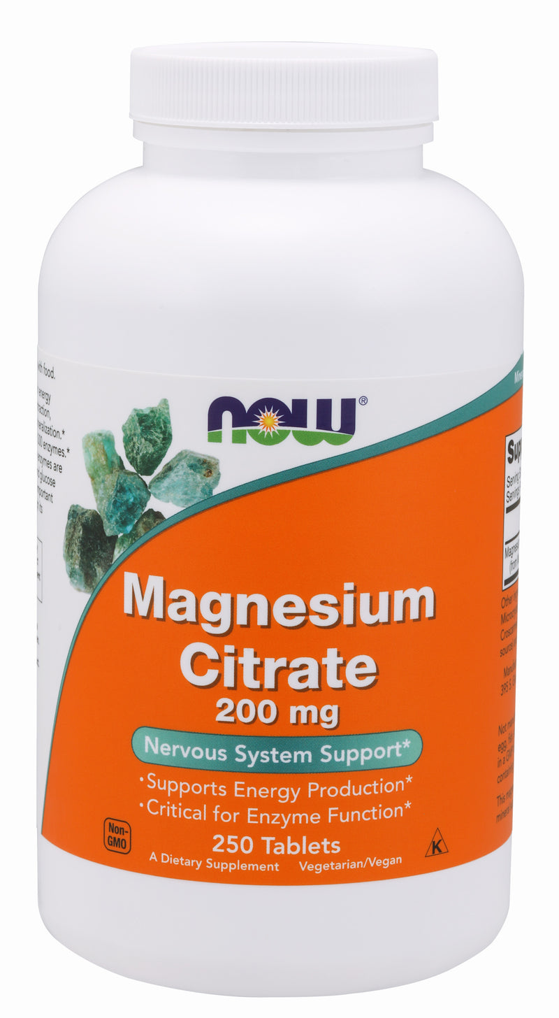 Magnesium Citrate 200 mg 250 Tablets