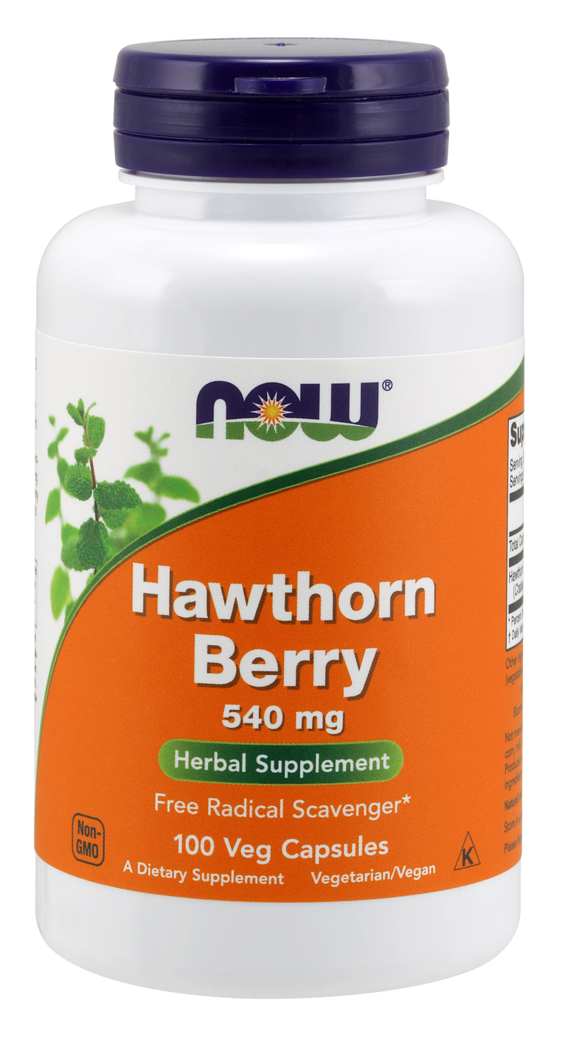 Hawthorn Berry 540 mg 100 Veg Capsules