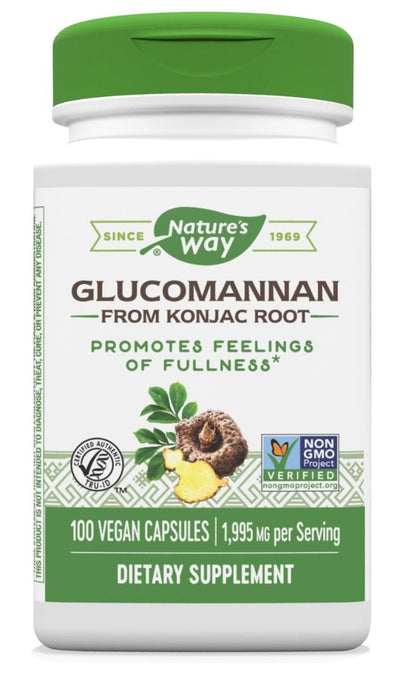 Glucomannan Konjac Root 1,995 mg 100 Vegan Capsules