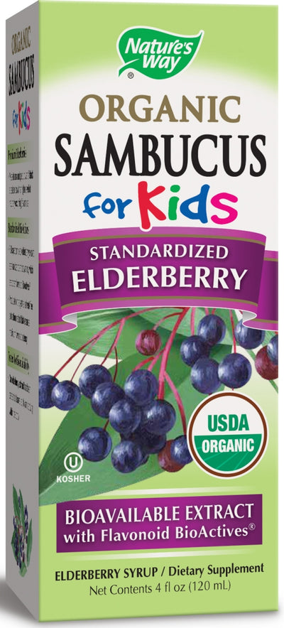 Organic Sambucus for Kids 120 ml (4 fl oz)