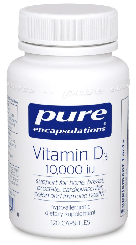 Vitamin D3 10,000 IU 120 Capsules