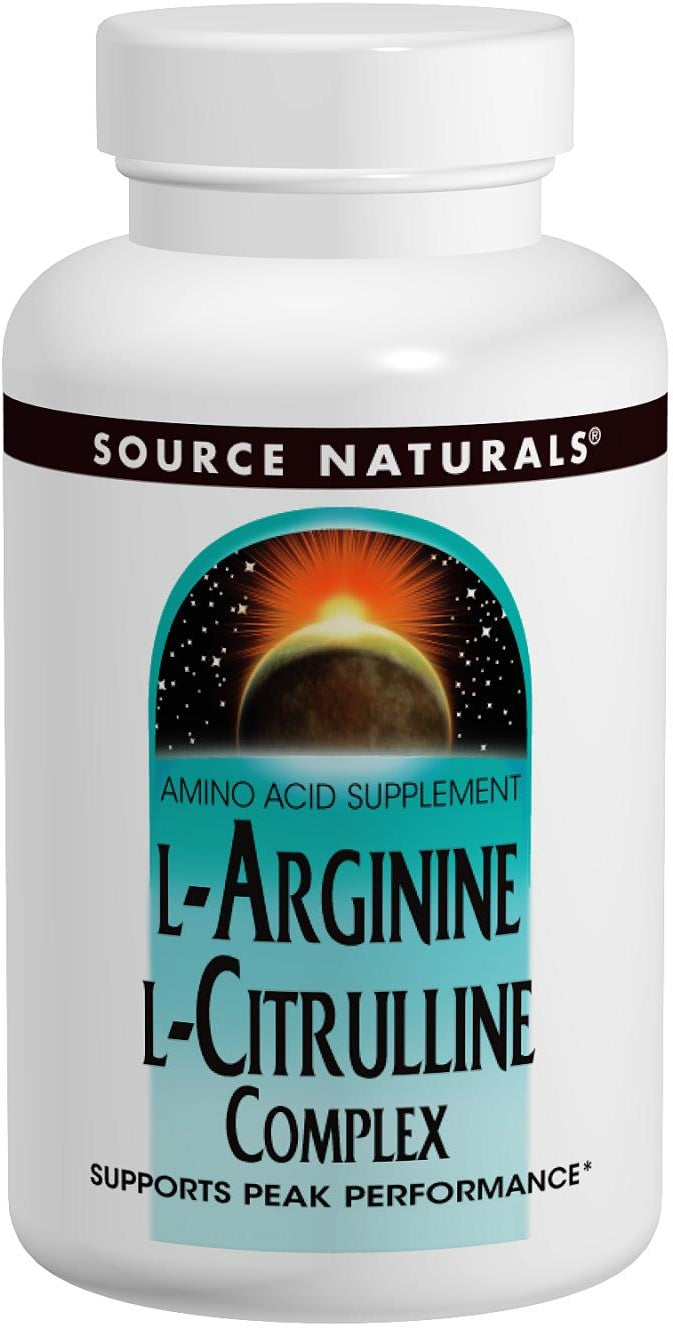 L-Arginine L-Citrulline Complex 1,000 mg 120 Tablets