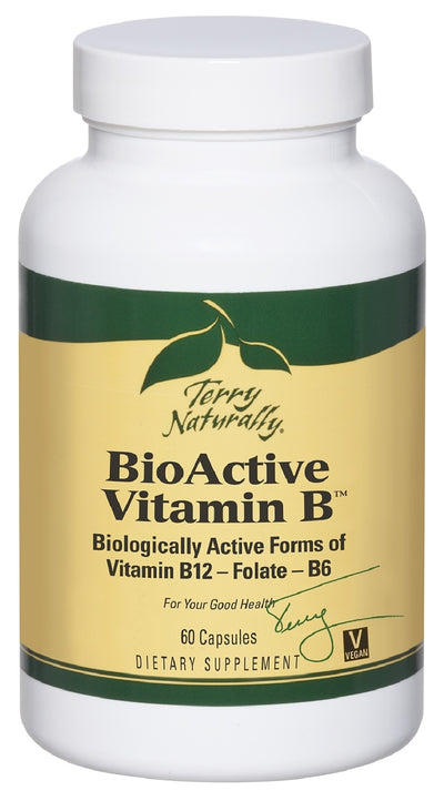 Terry Naturally BioActive Vitamin B 60 Capsules