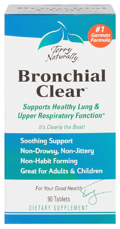 Terry Naturally Bronchial Clear 90 Tablets