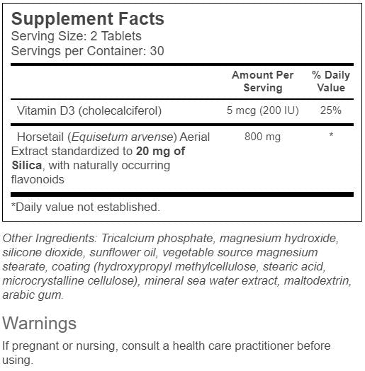 Terry Naturally Silica-20 60 Tablets best price